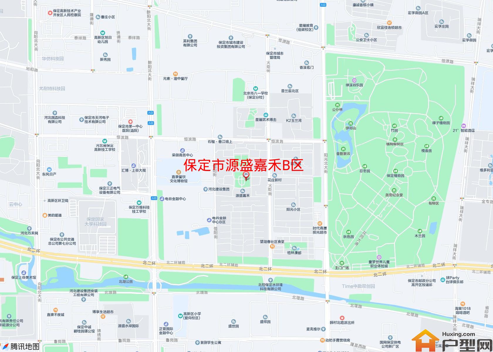 源盛嘉禾B区小区 - 户型网