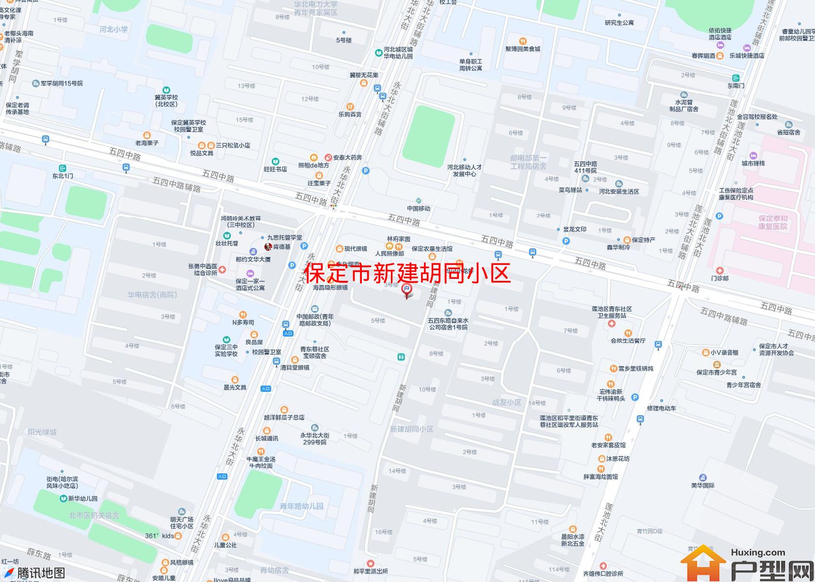 新建胡同小区小区 - 户型网