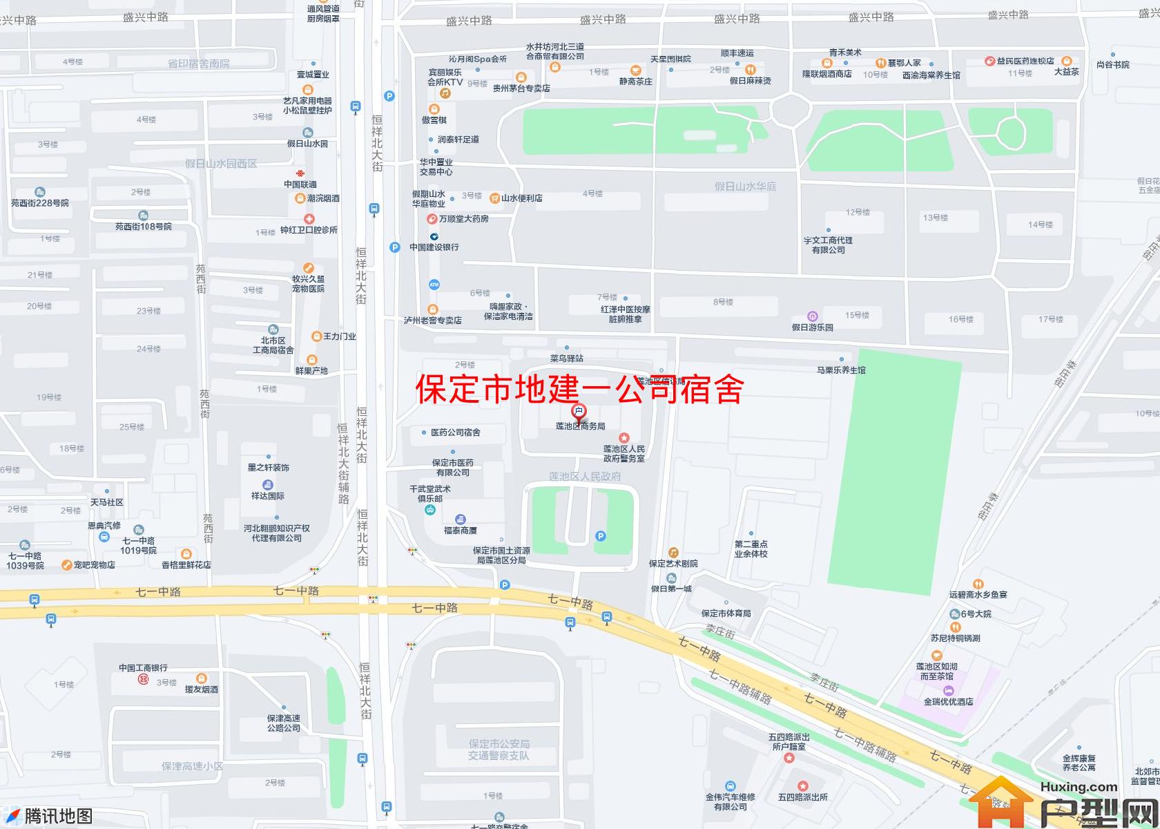 地建一公司宿舍小区 - 户型网