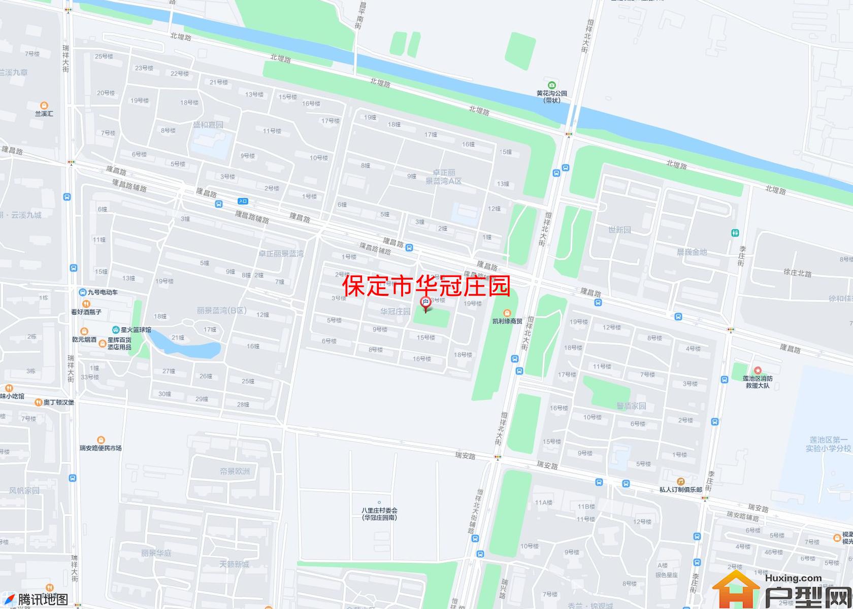 华冠庄园小区 - 户型网
