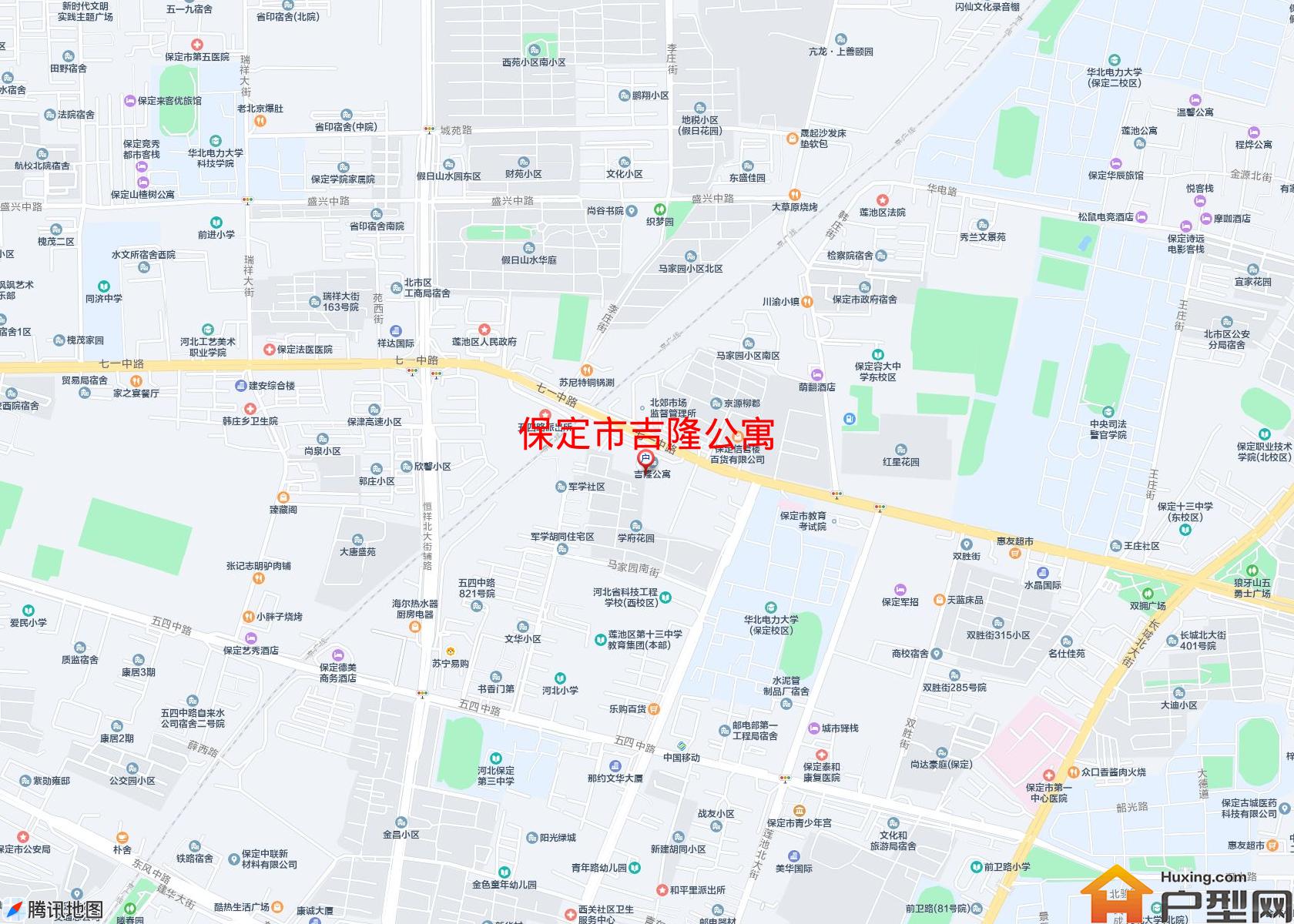 吉隆公寓小区 - 户型网