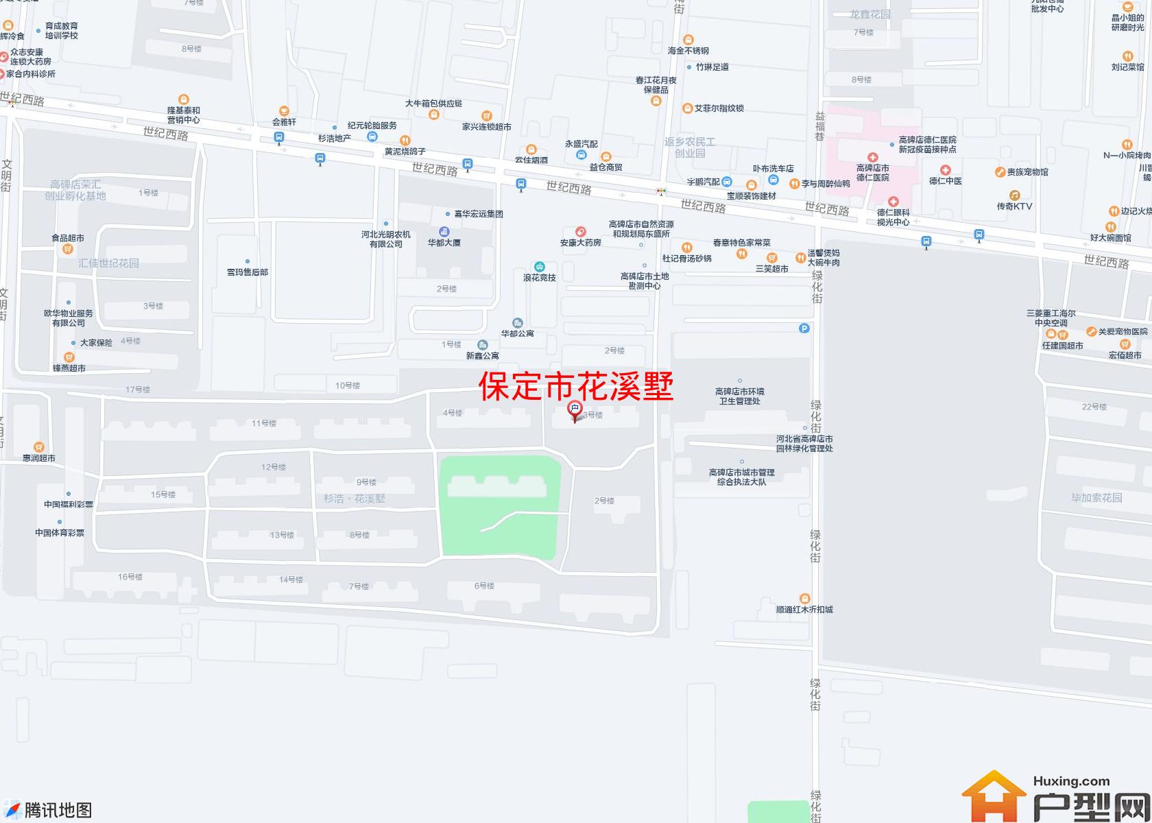 花溪墅小区 - 户型网