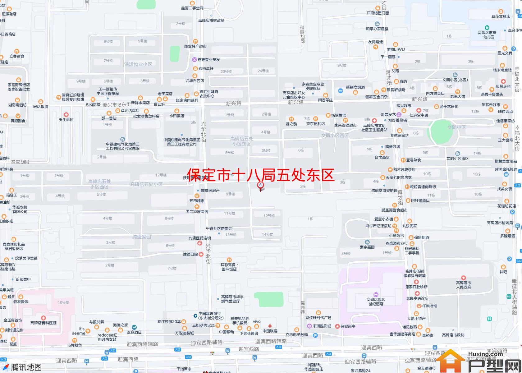 十八局五处东区小区 - 户型网