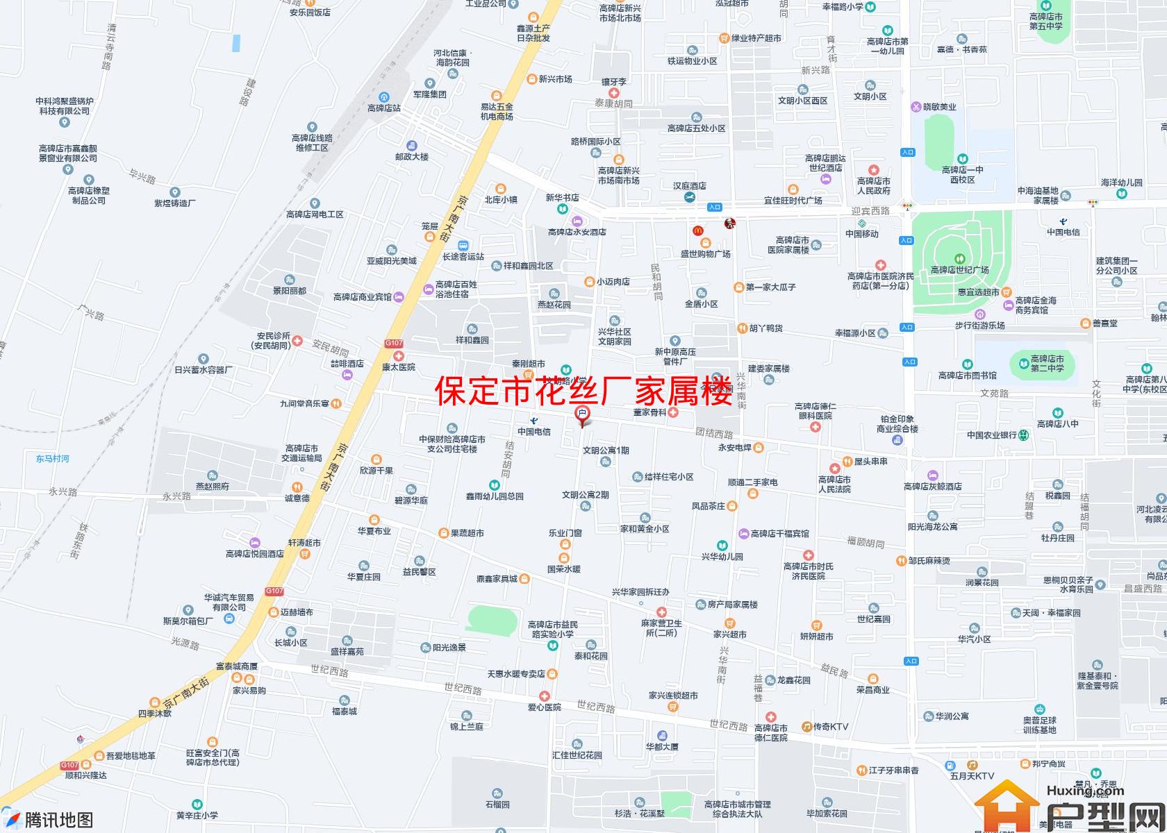 花丝厂家属楼小区 - 户型网