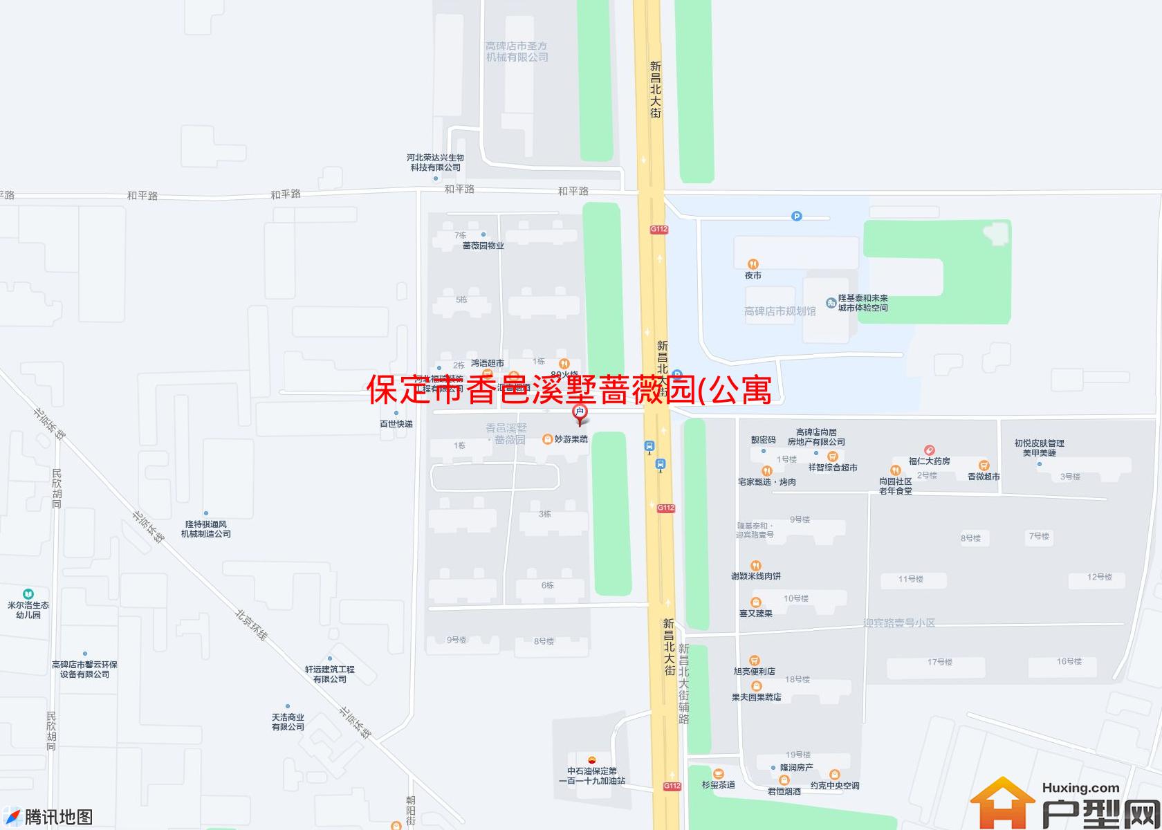 香邑溪墅蔷薇园(公寓)小区 - 户型网