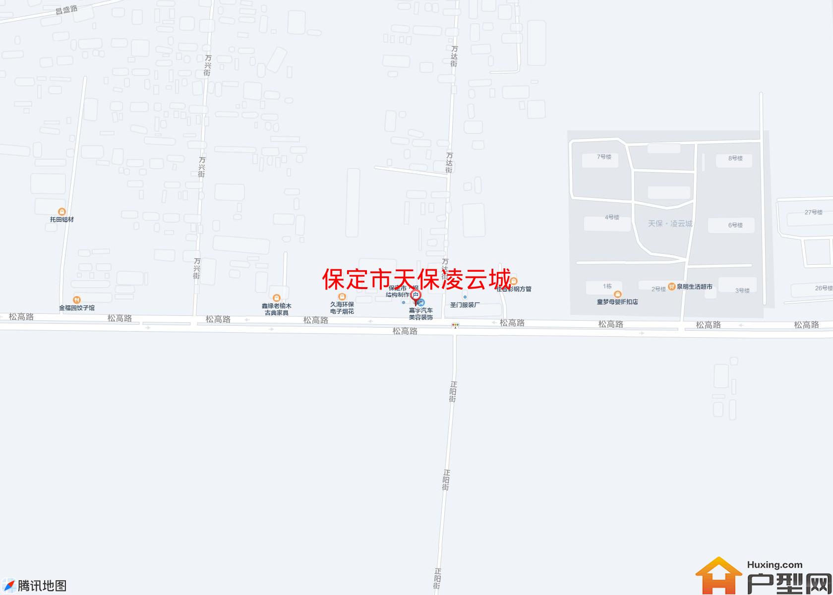 天保凌云城小区 - 户型网