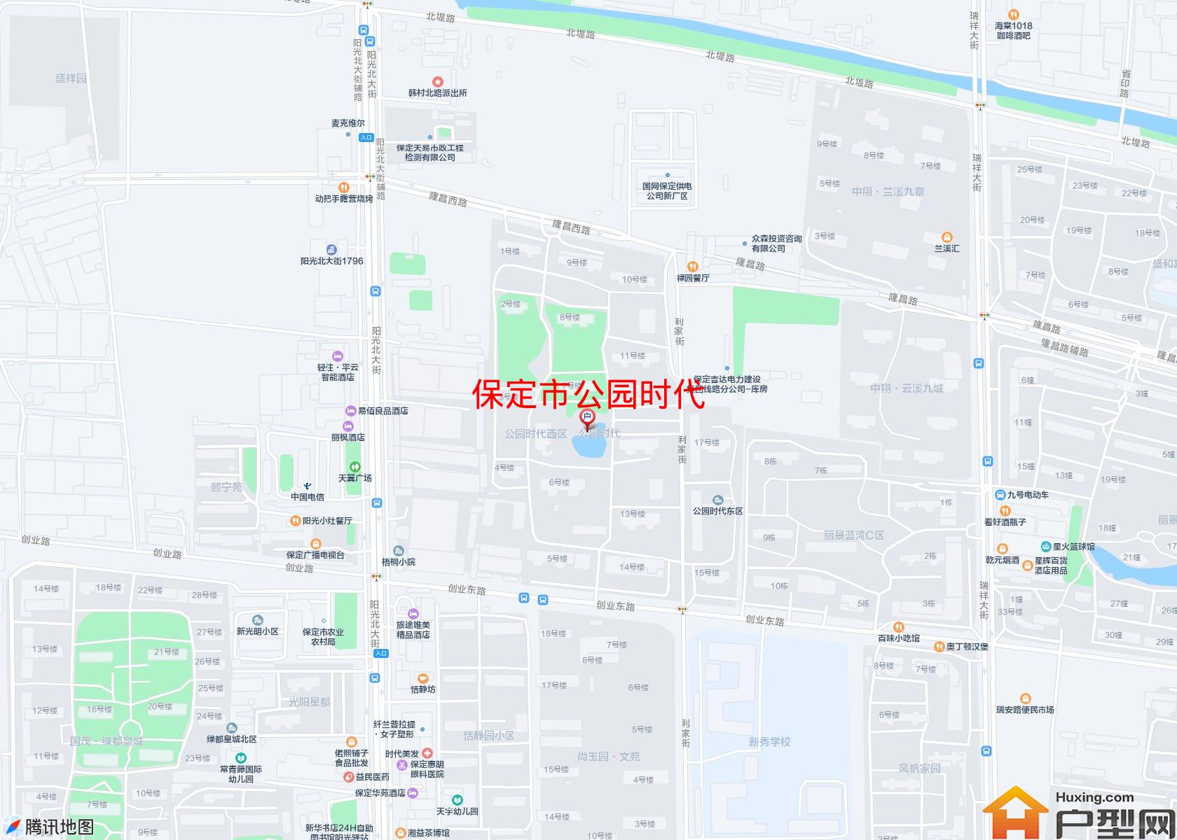 公园时代小区 - 户型网