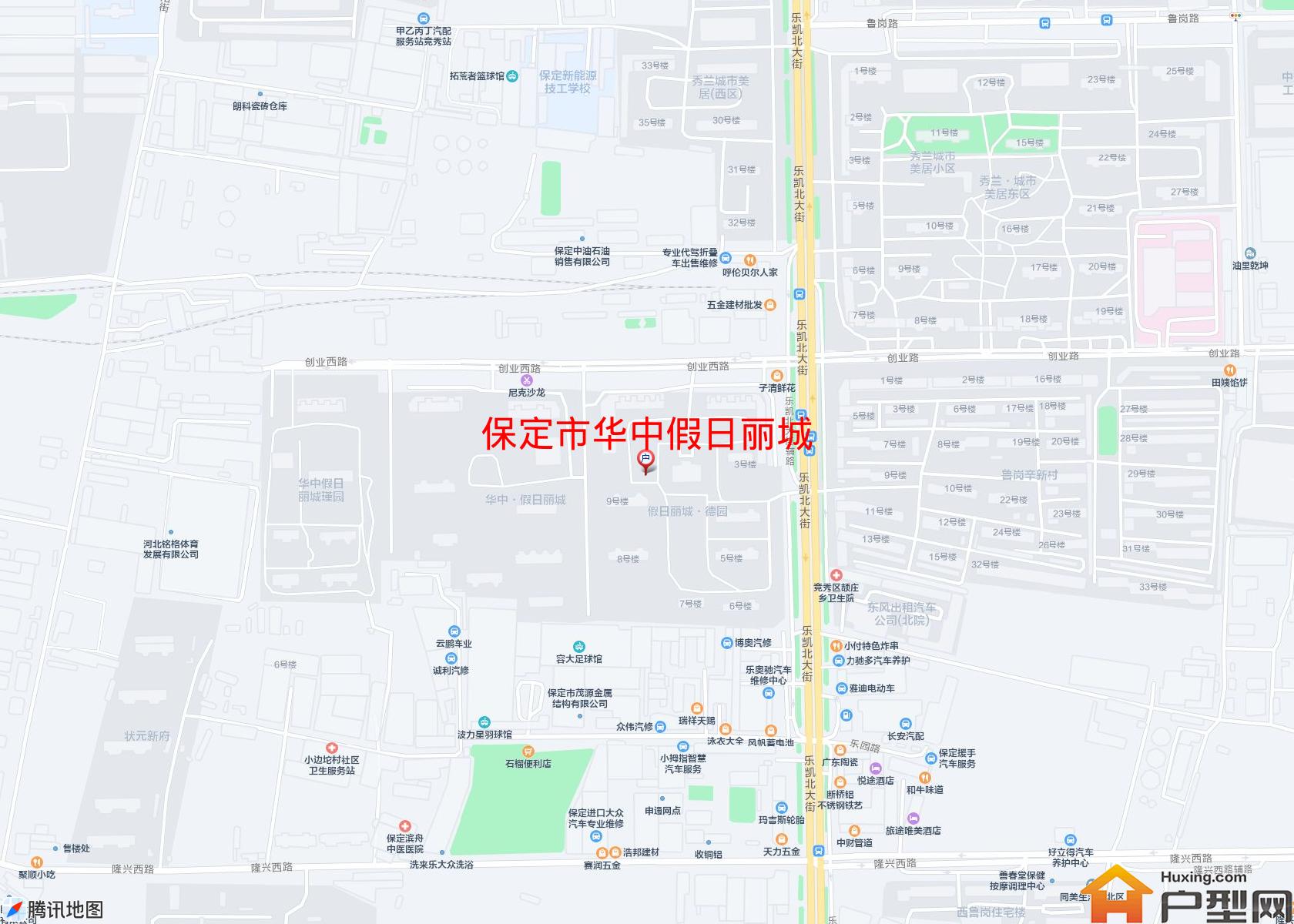 华中假日丽城小区 - 户型网