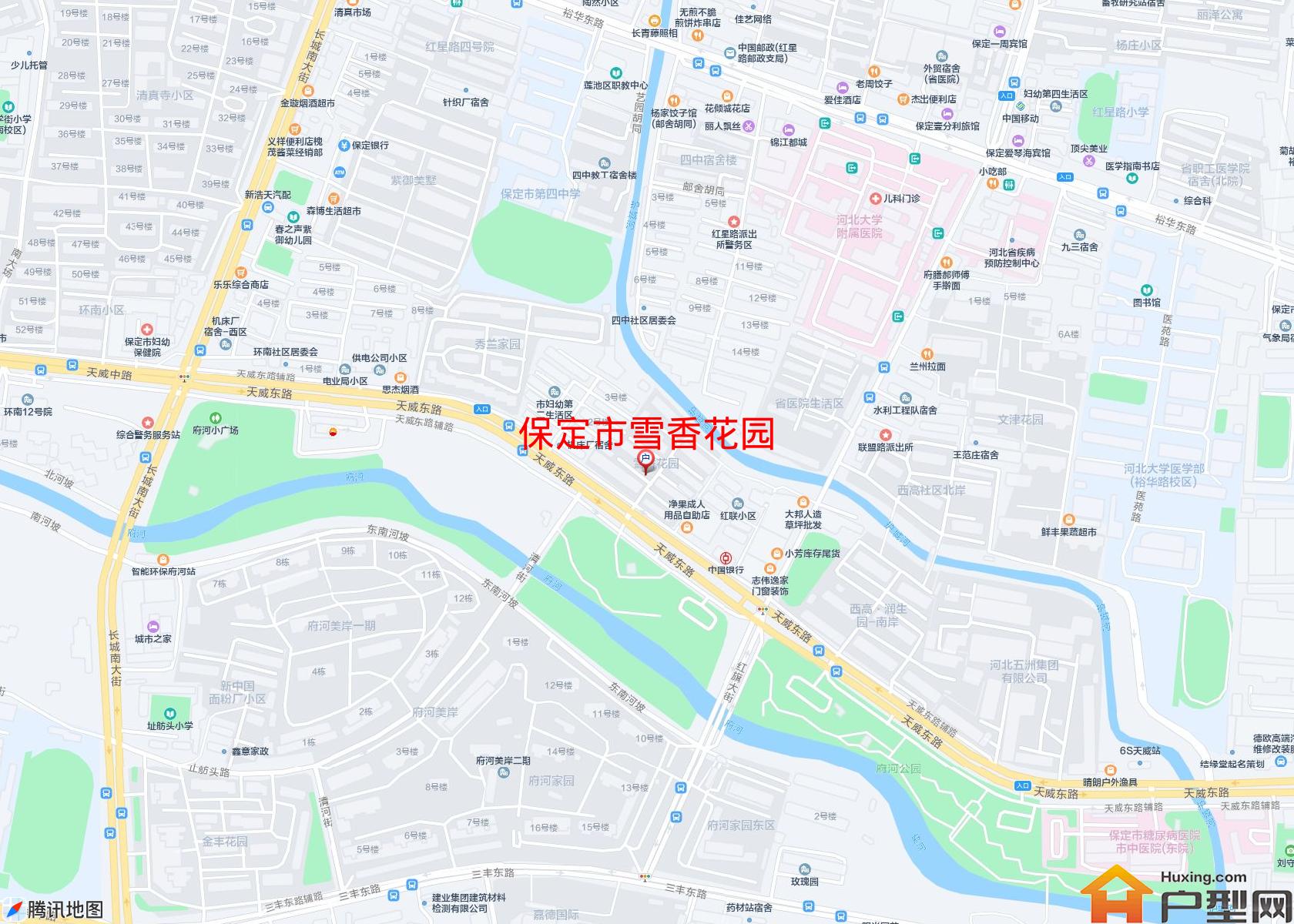 雪香花园小区 - 户型网