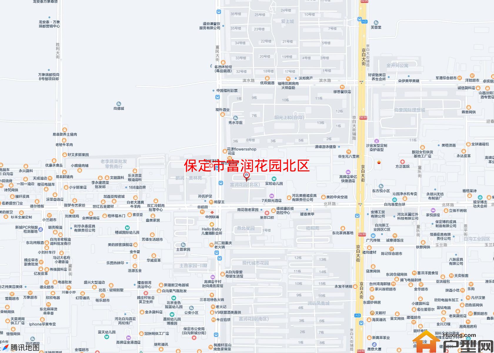 富润花园北区小区 - 户型网