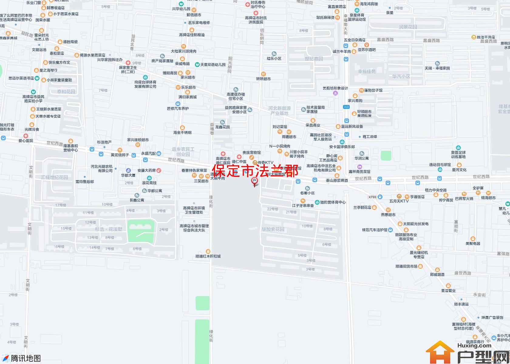法兰郡小区 - 户型网