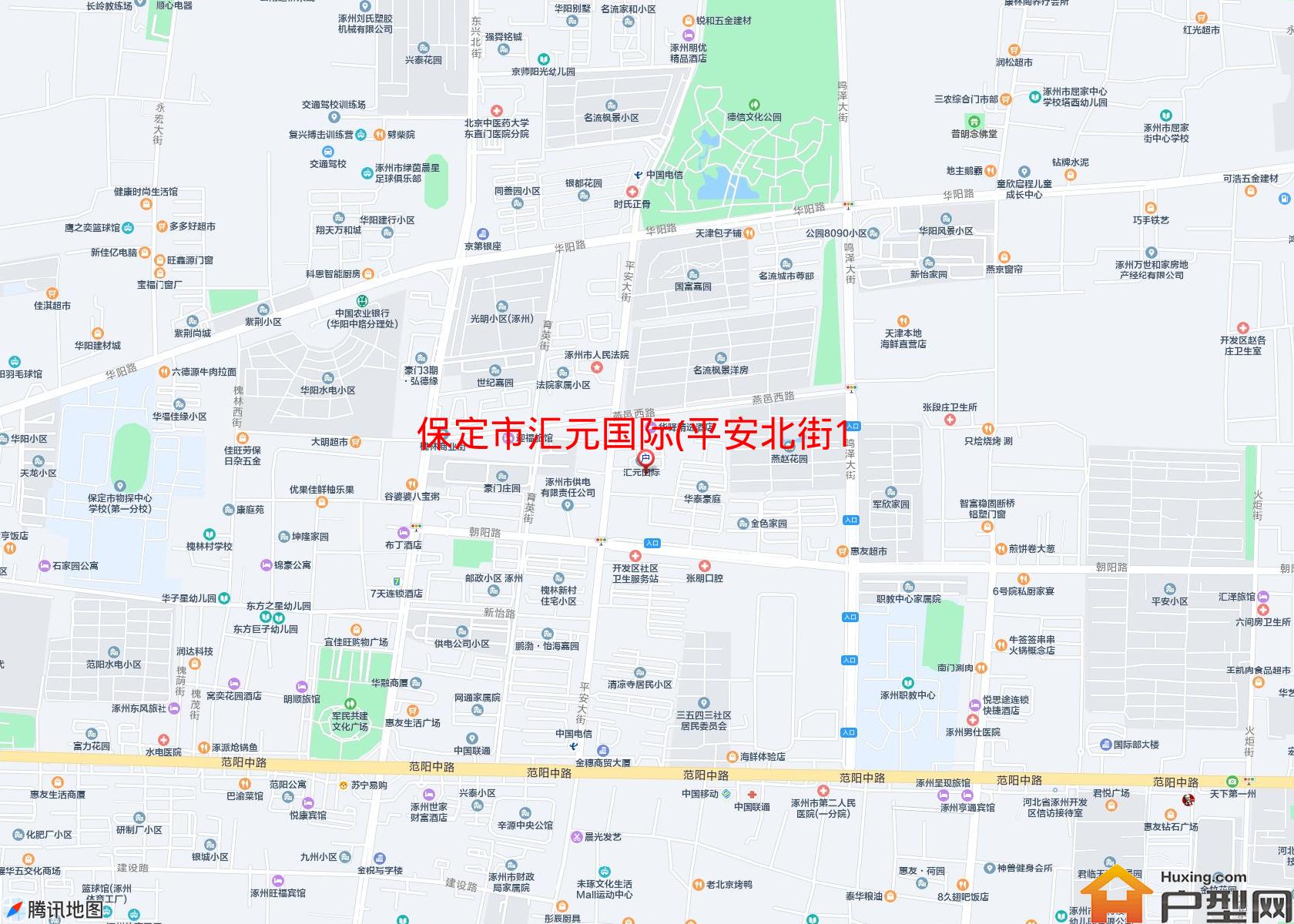 汇元国际(平安北街109号)小区 - 户型网
