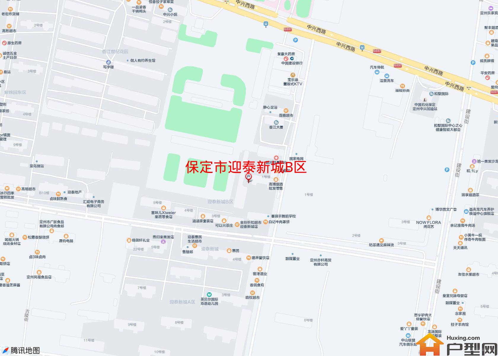 迎泰新城B区小区 - 户型网