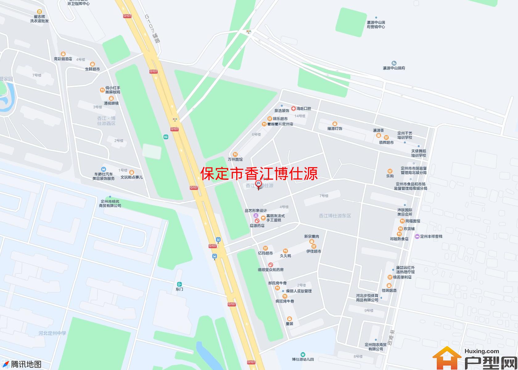 香江博仕源小区 - 户型网