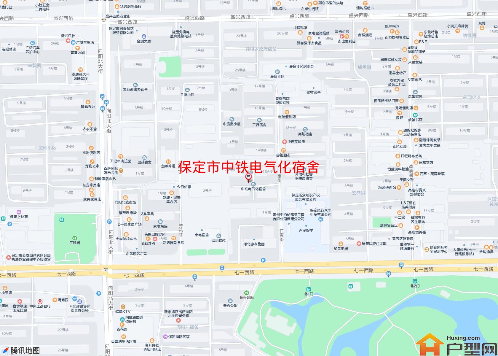 中铁电气化宿舍小区 - 户型网