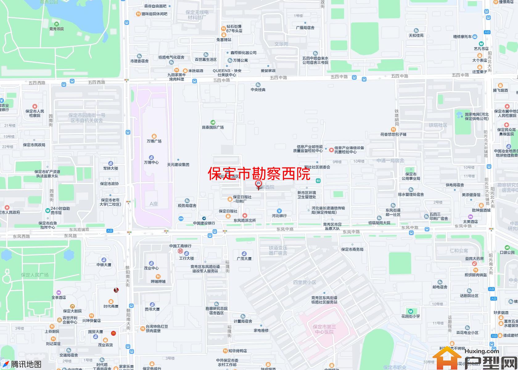 勘察西院小区 - 户型网