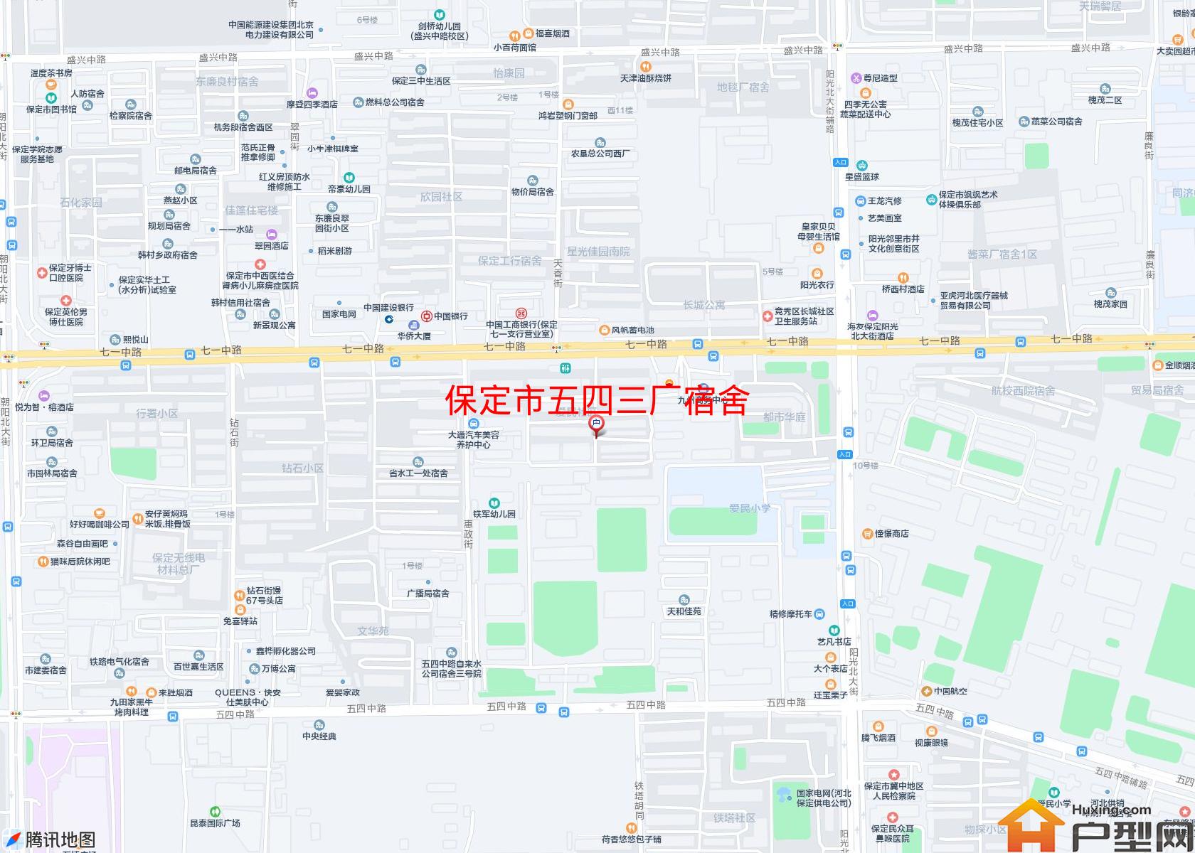 五四三厂宿舍小区 - 户型网