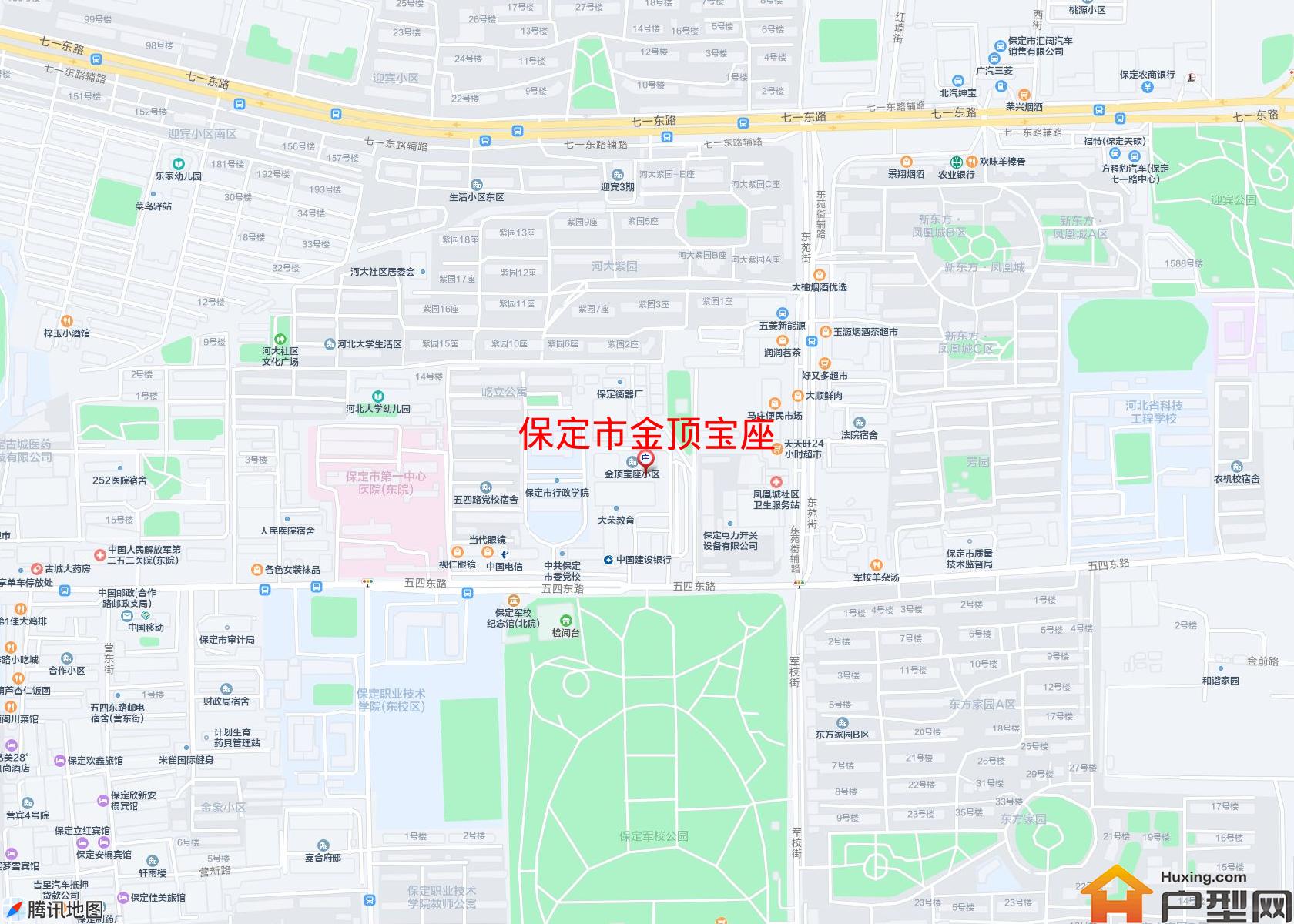 金顶宝座小区 - 户型网