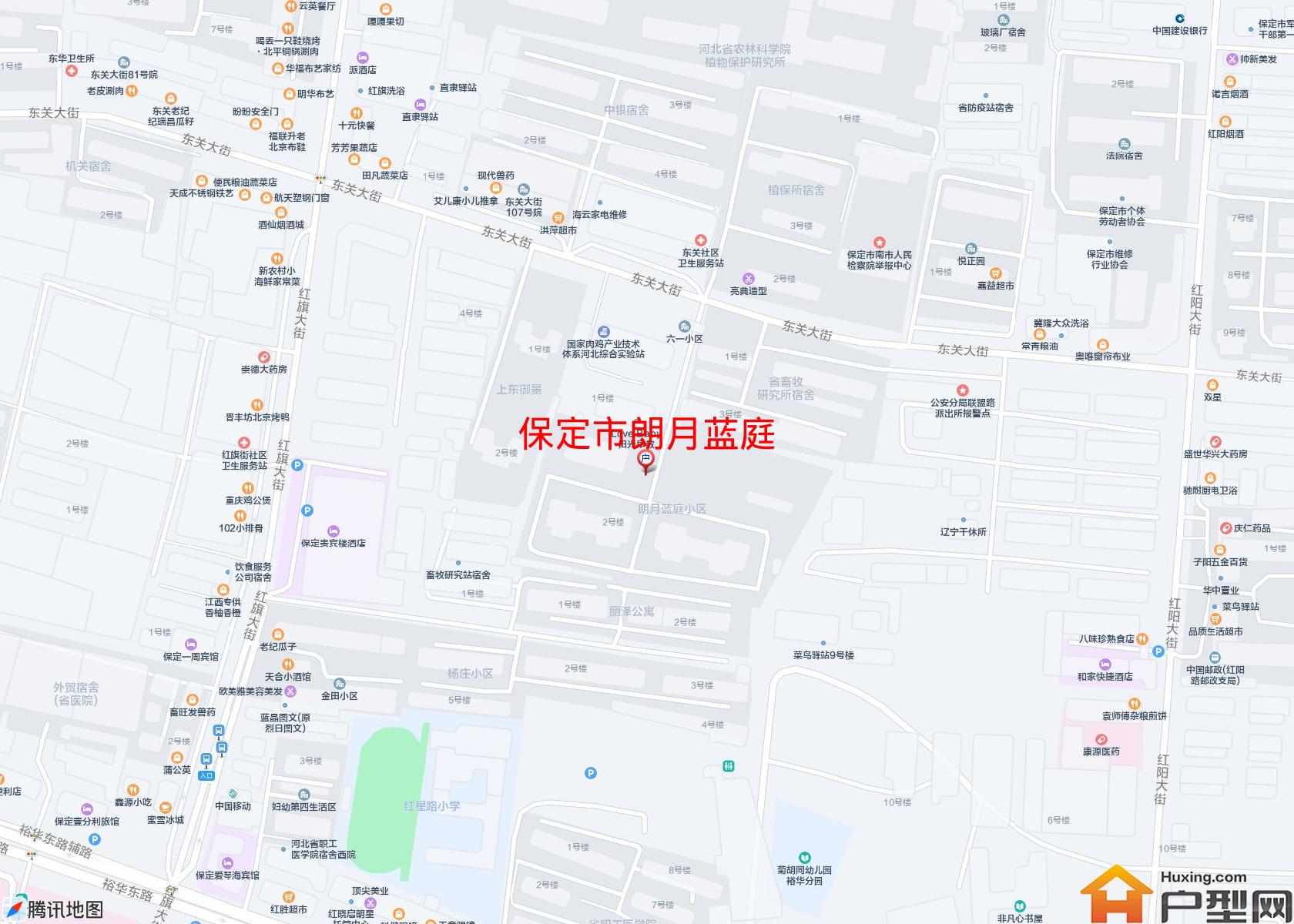 朗月蓝庭小区 - 户型网