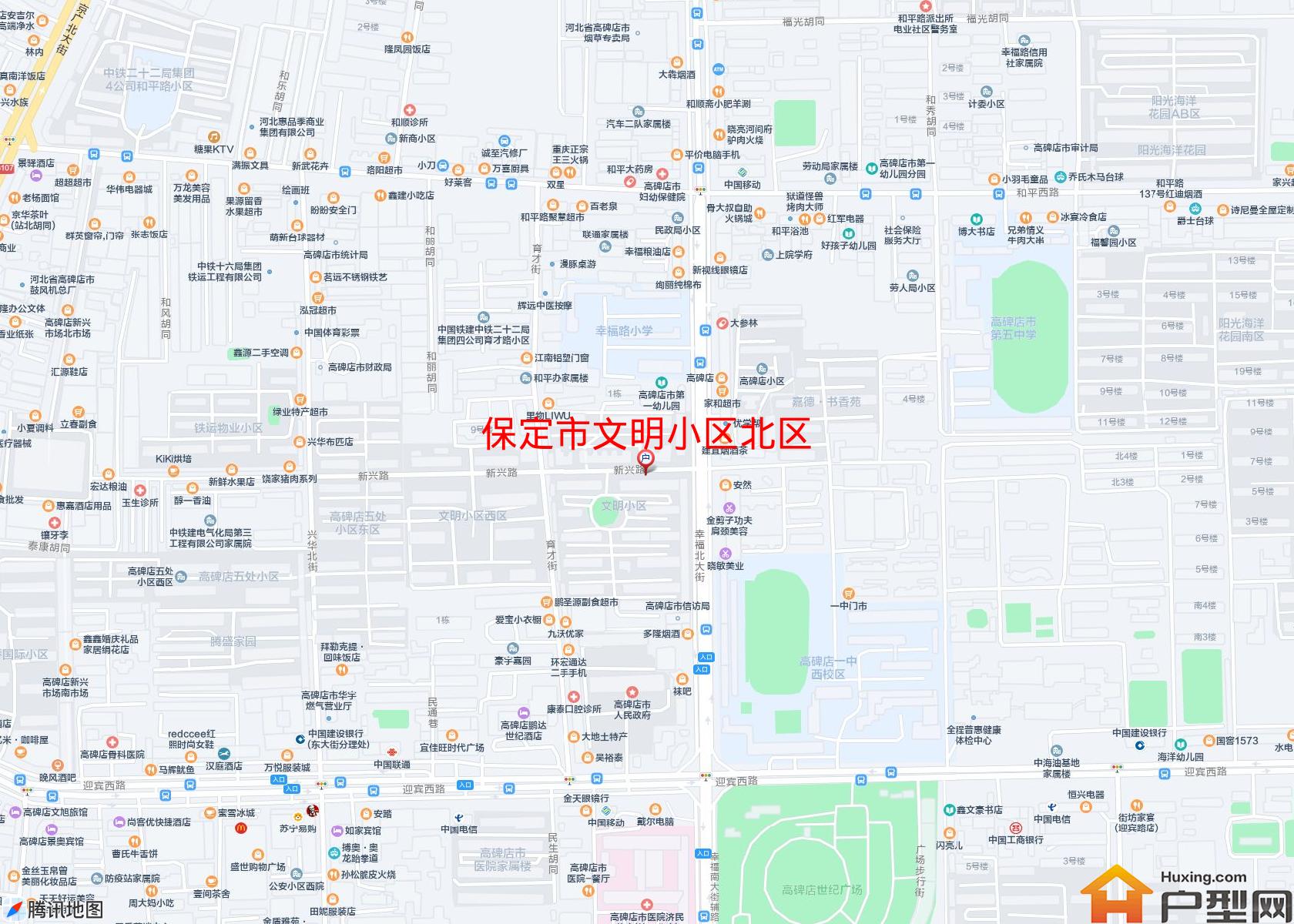 文明小区北区小区 - 户型网
