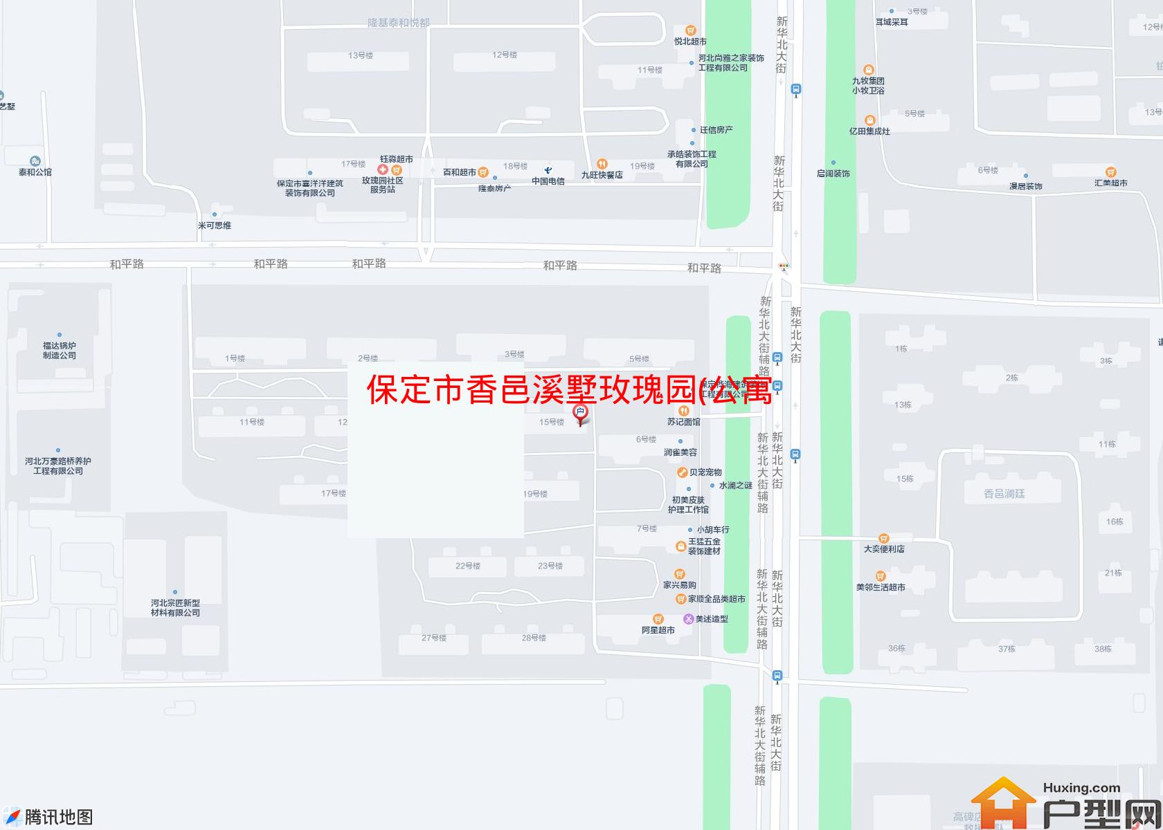 香邑溪墅玫瑰园(公寓)小区 - 户型网