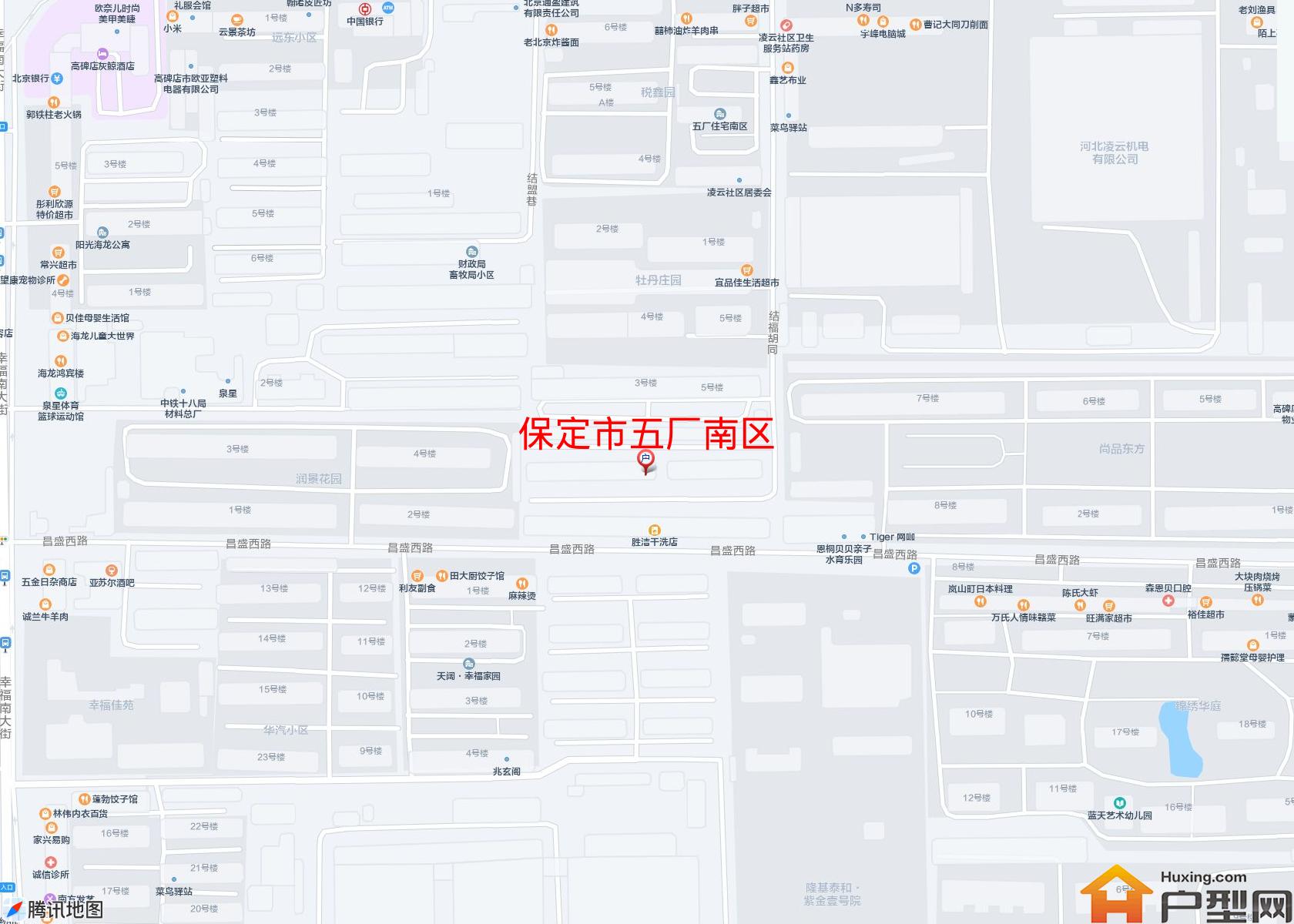 五厂南区小区 - 户型网