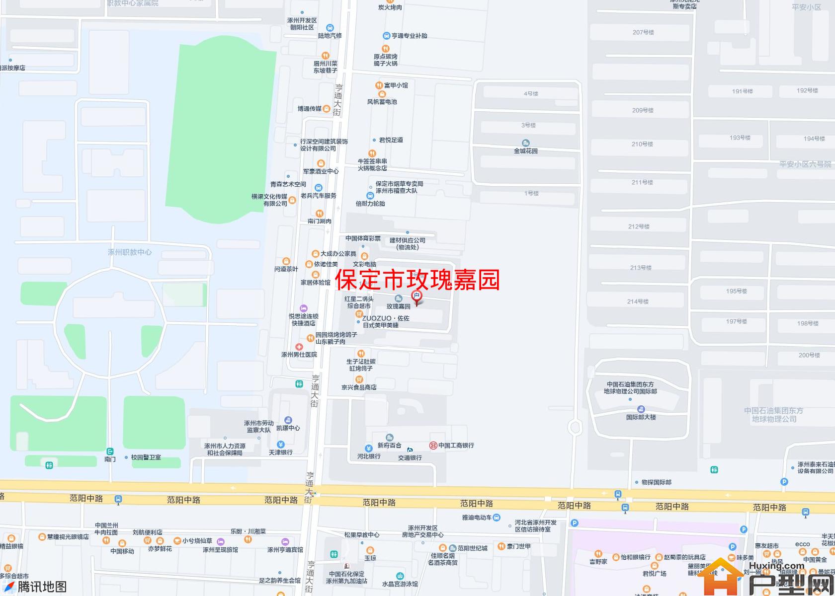 玫瑰嘉园小区 - 户型网