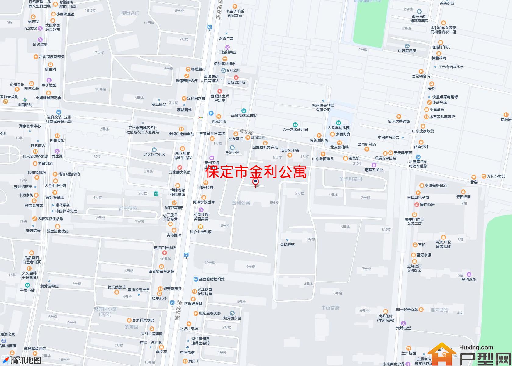 金利公寓小区 - 户型网