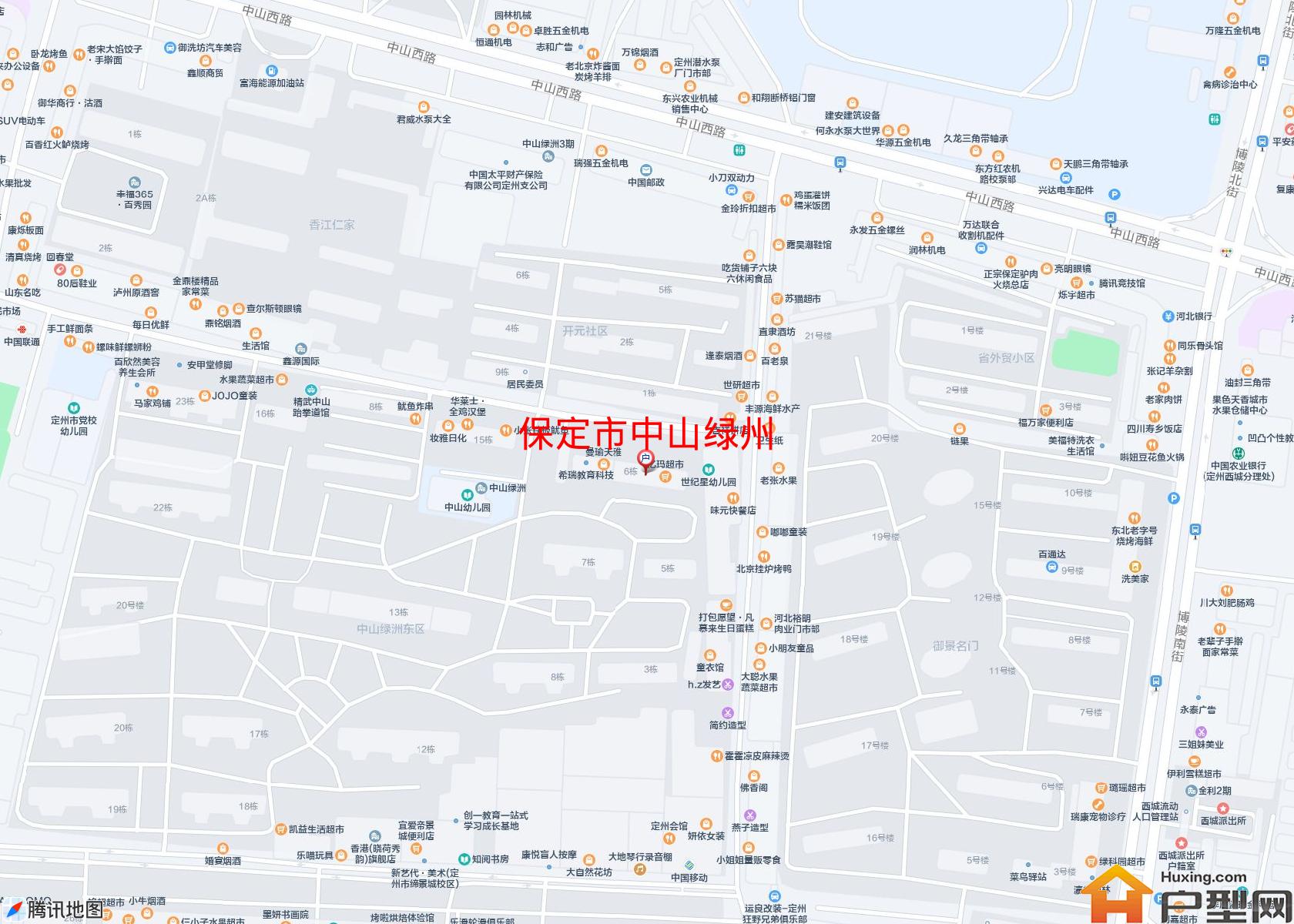 中山绿州小区 - 户型网