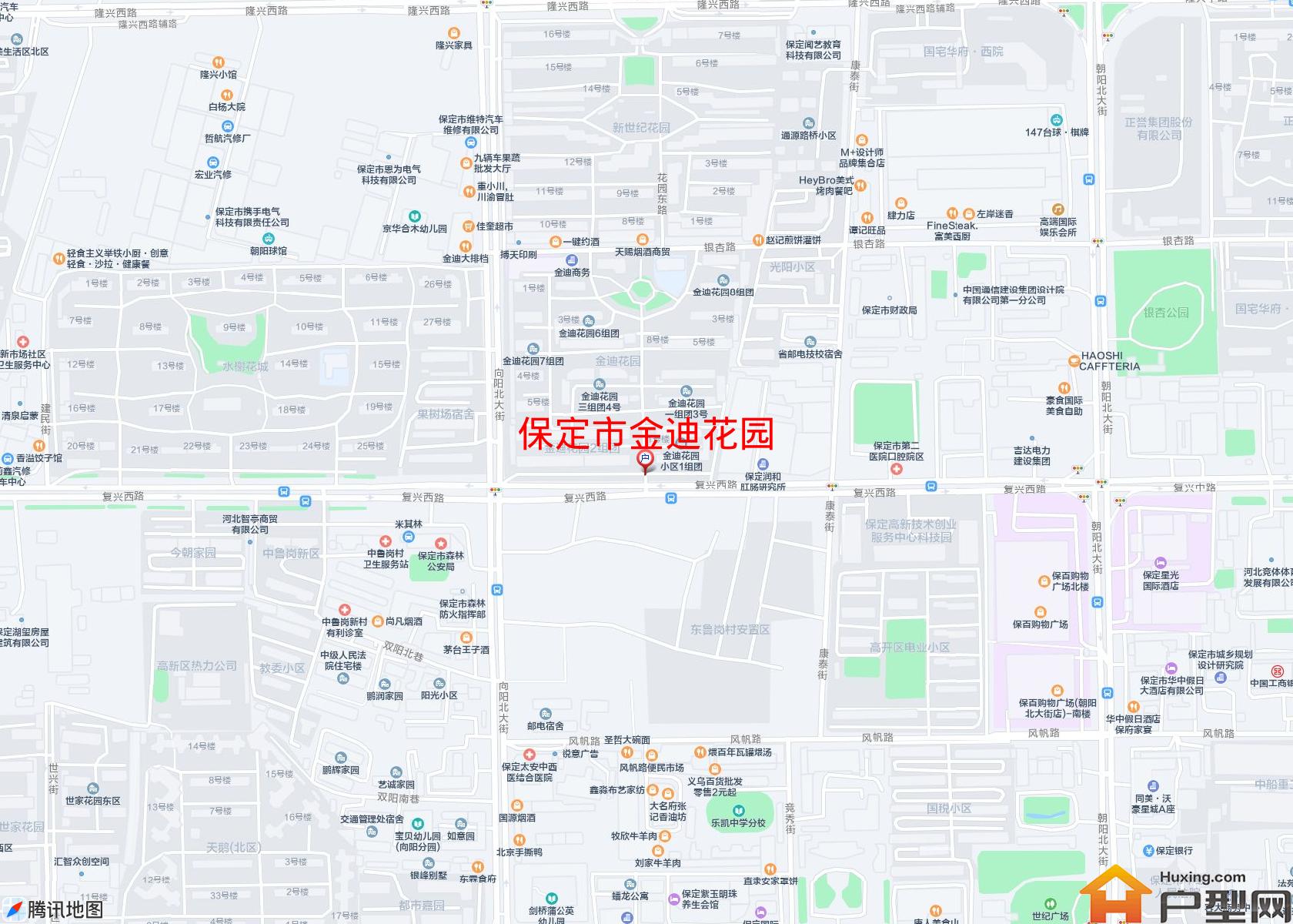 金迪花园小区 - 户型网