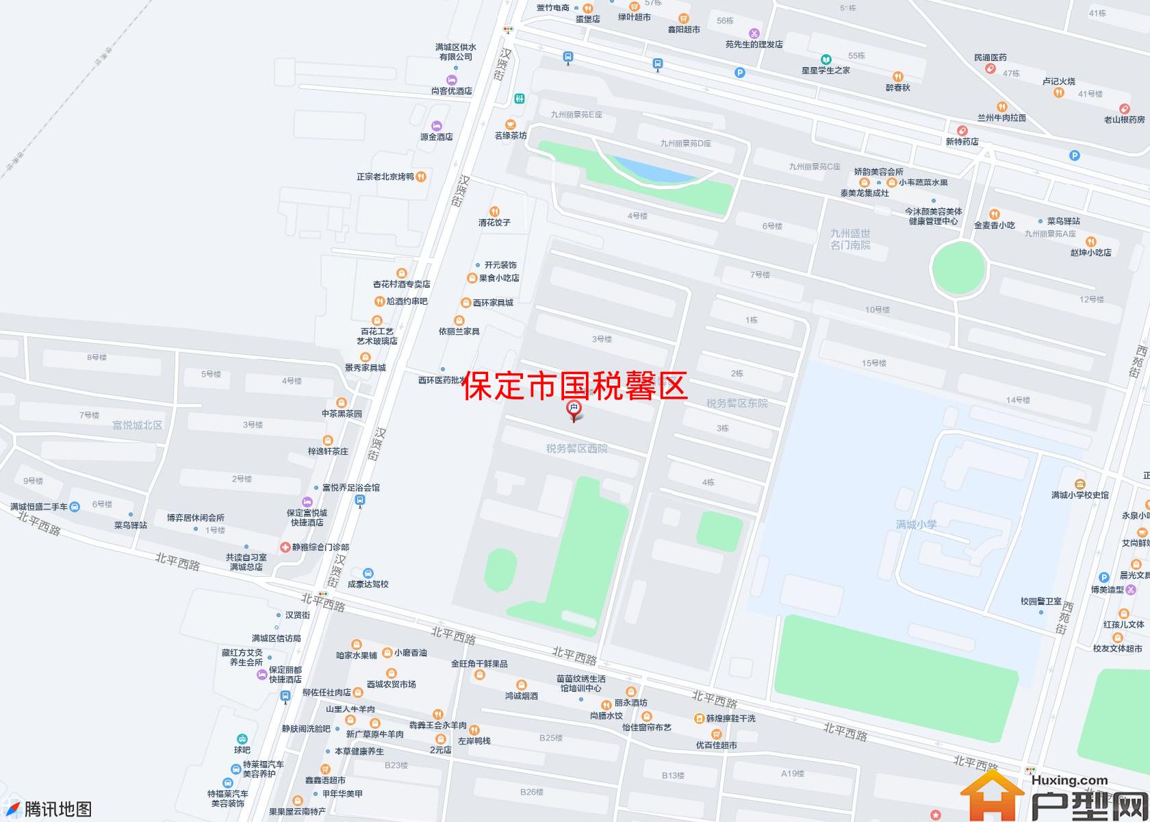 国税馨区小区 - 户型网