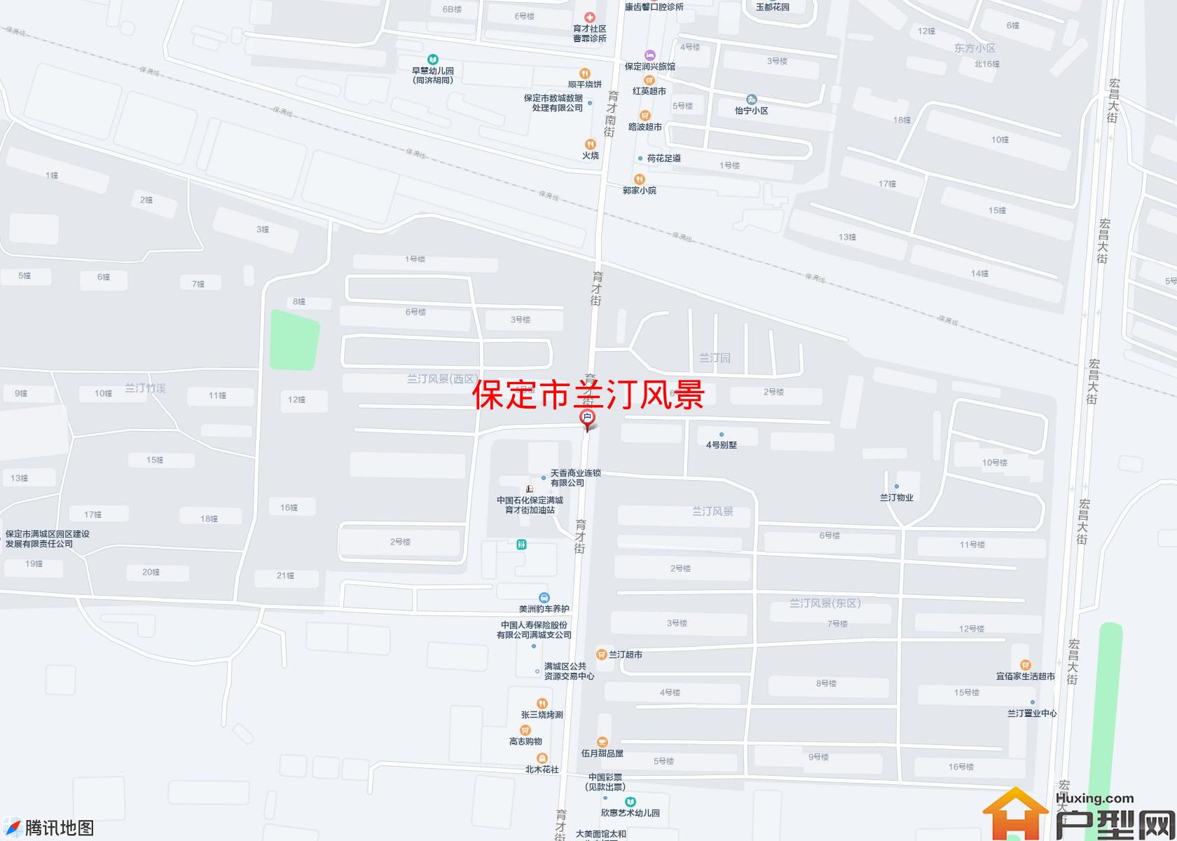 兰汀风景小区 - 户型网