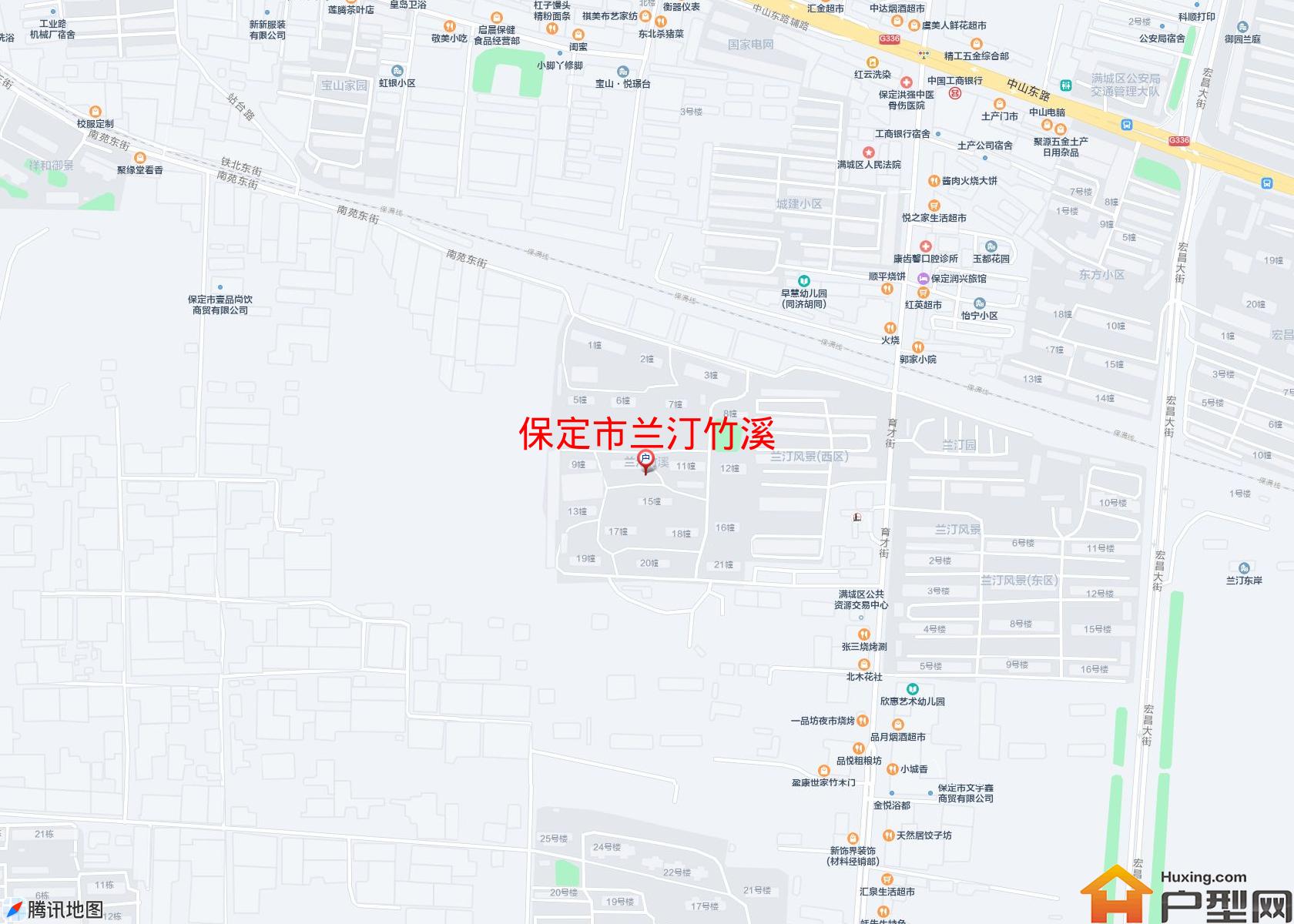 兰汀竹溪小区 - 户型网