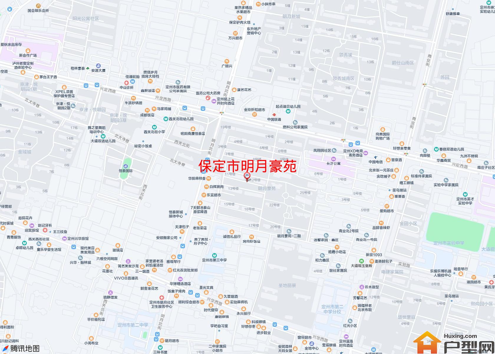明月豪苑小区 - 户型网