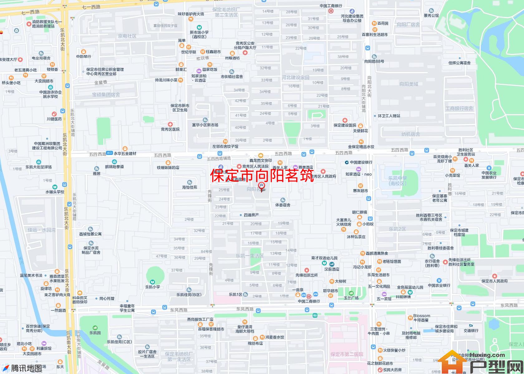 向阳茗筑小区 - 户型网