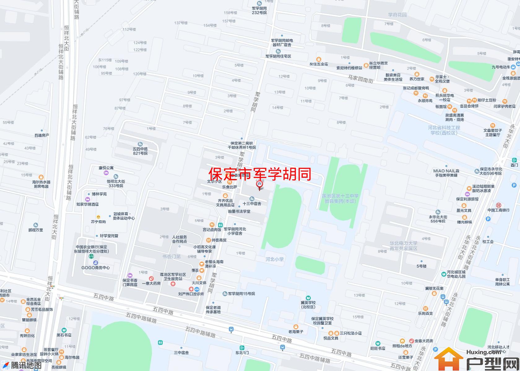 军学胡同小区 - 户型网