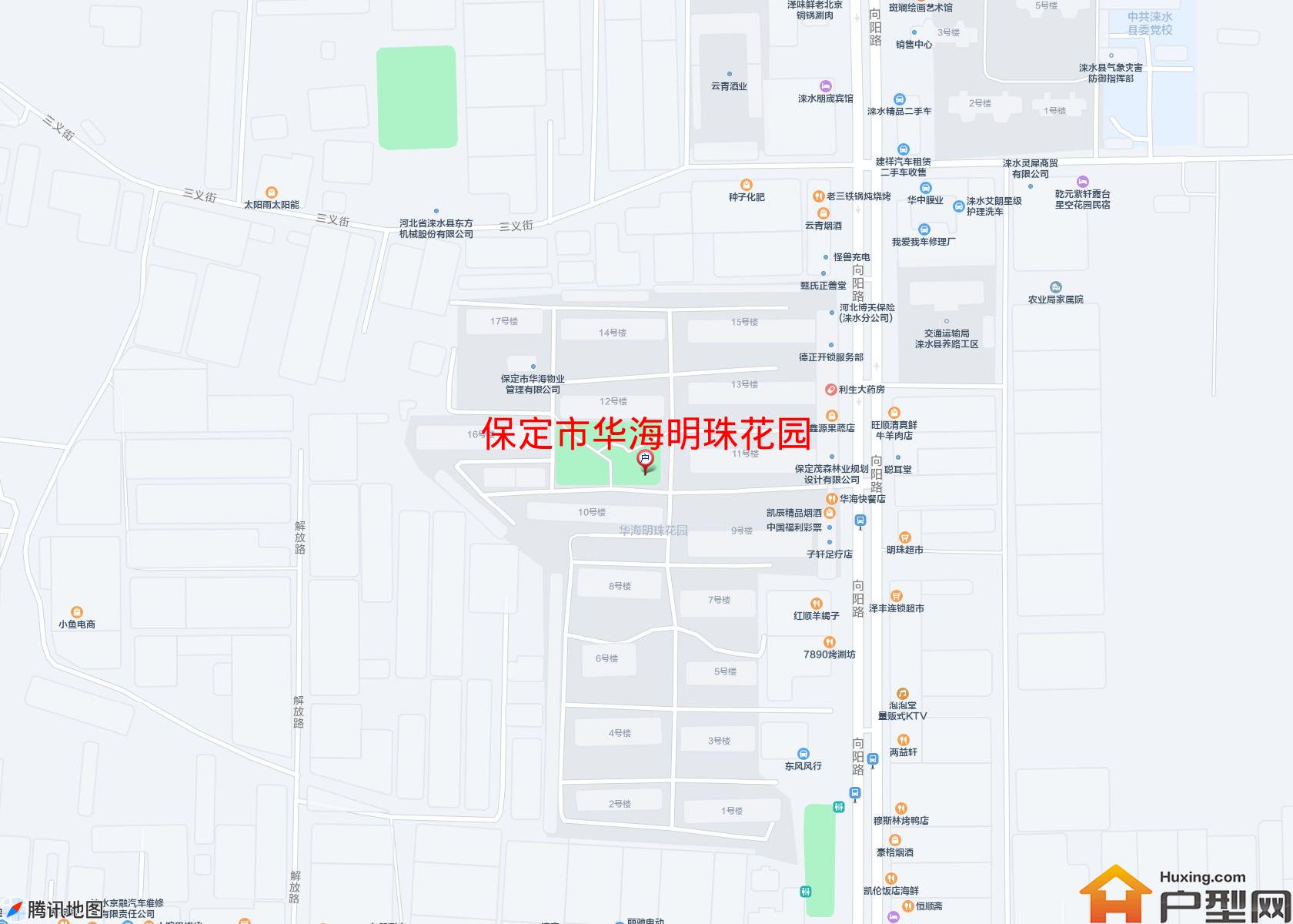 华海明珠花园小区 - 户型网