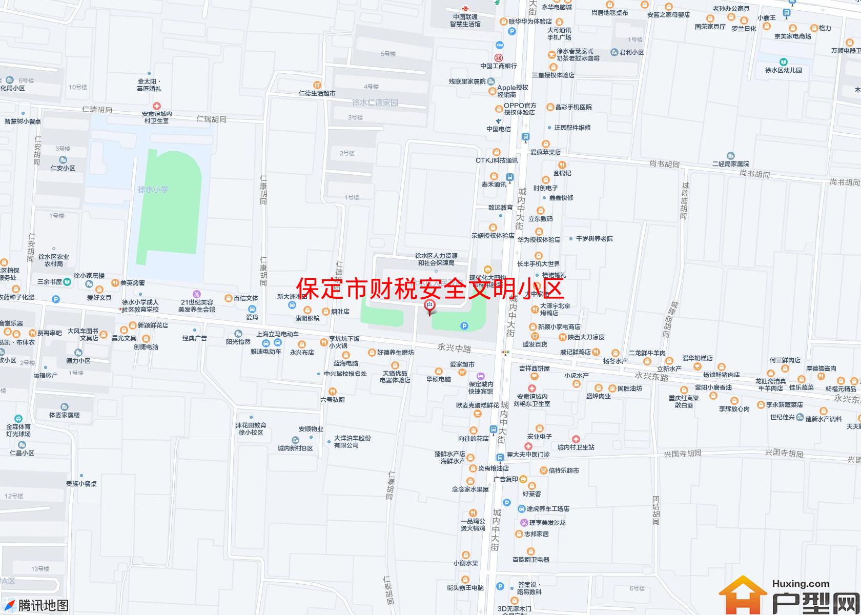 财税安全文明小区小区 - 户型网