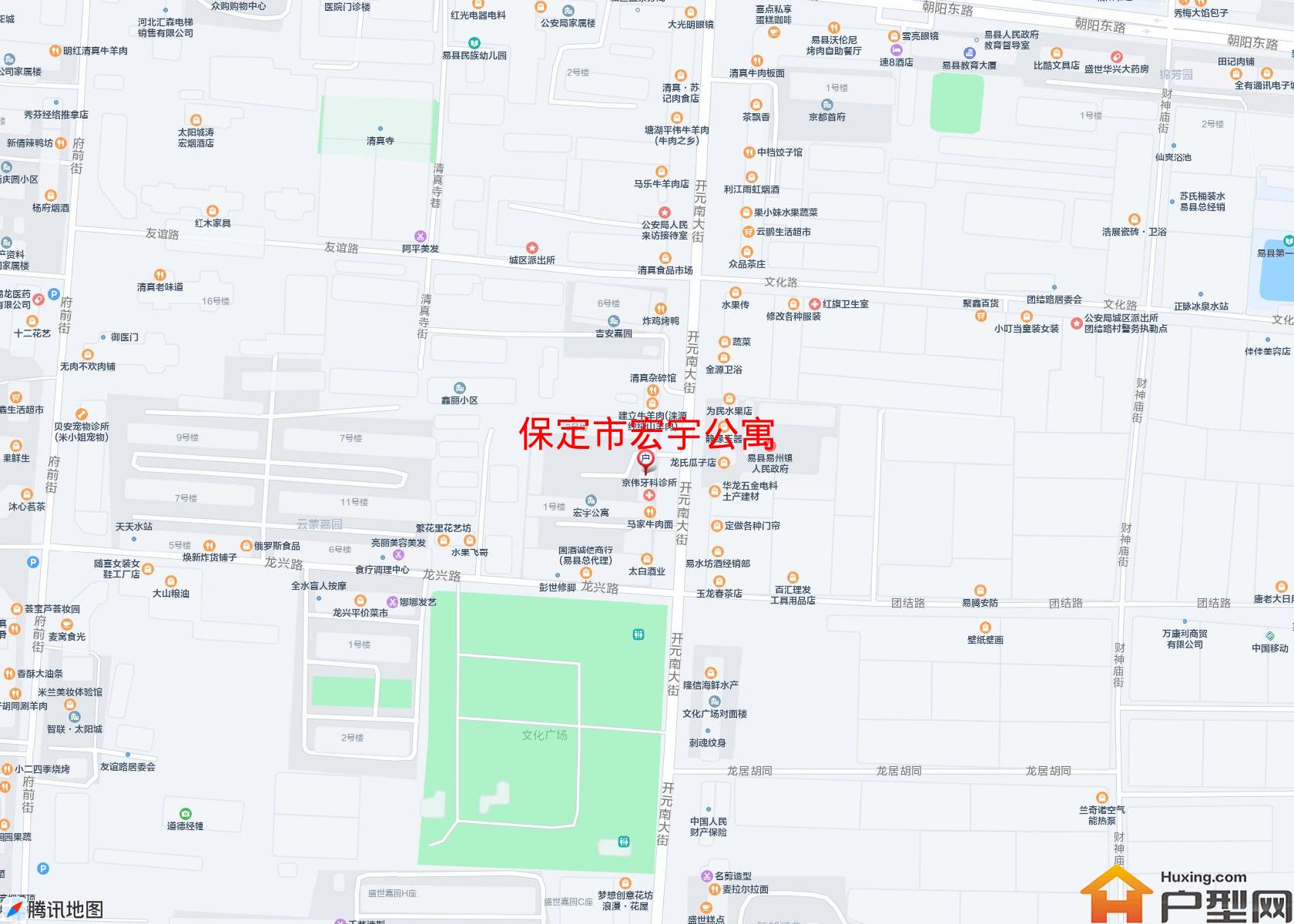 宏宇公寓小区 - 户型网