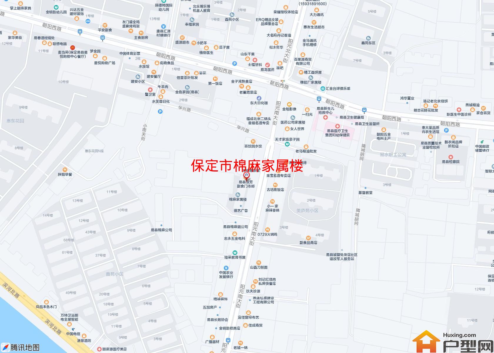 棉麻家属楼小区 - 户型网