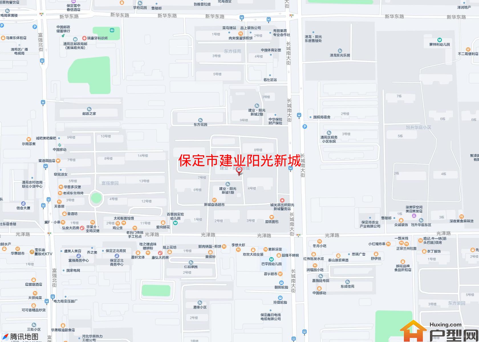 建业阳光新城小区 - 户型网
