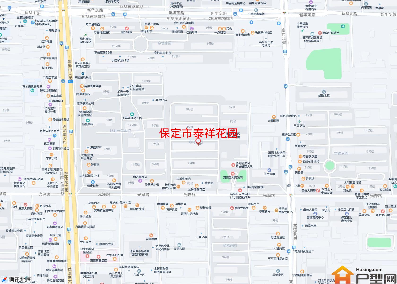 泰祥花园小区 - 户型网