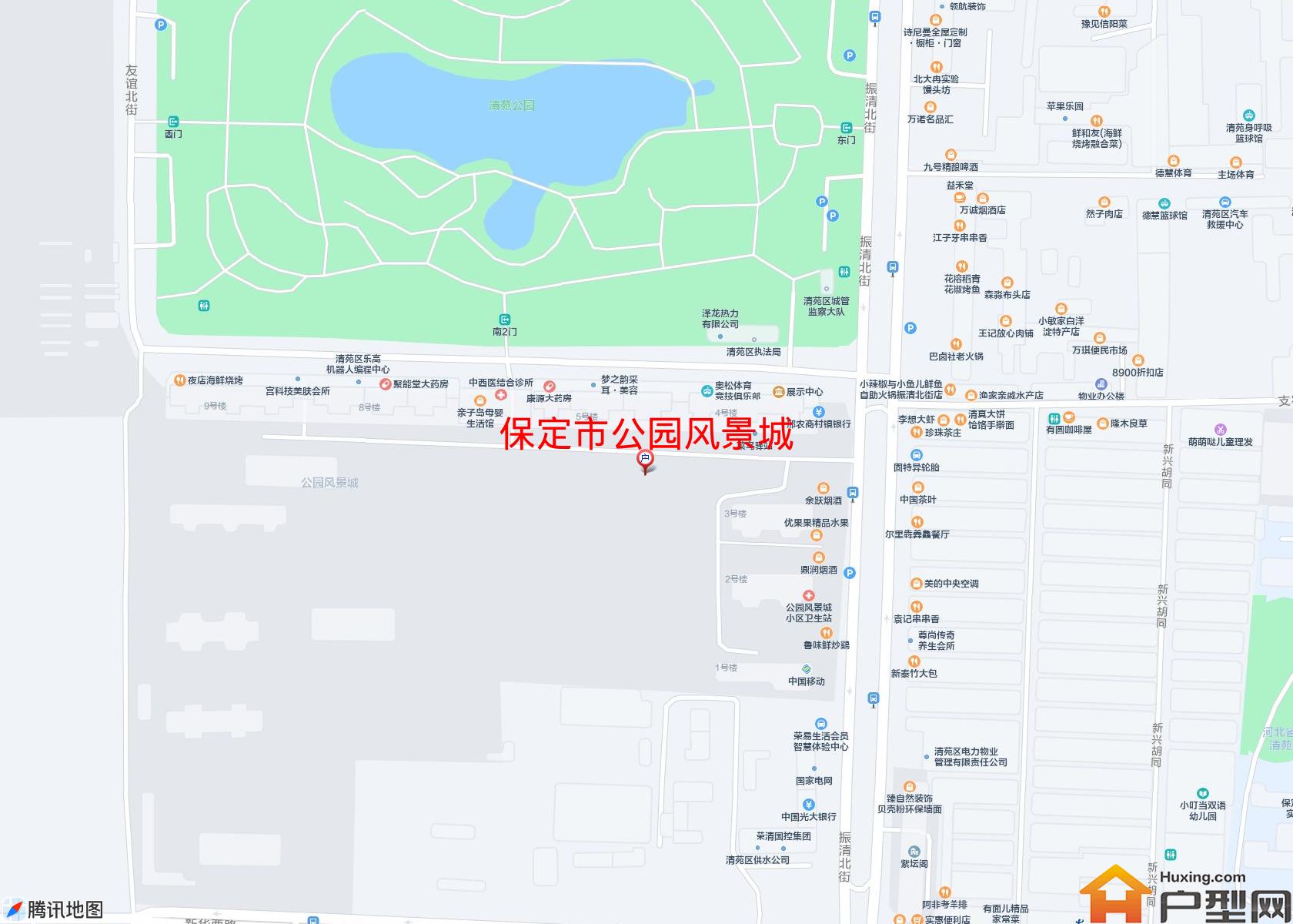 公园风景城小区 - 户型网