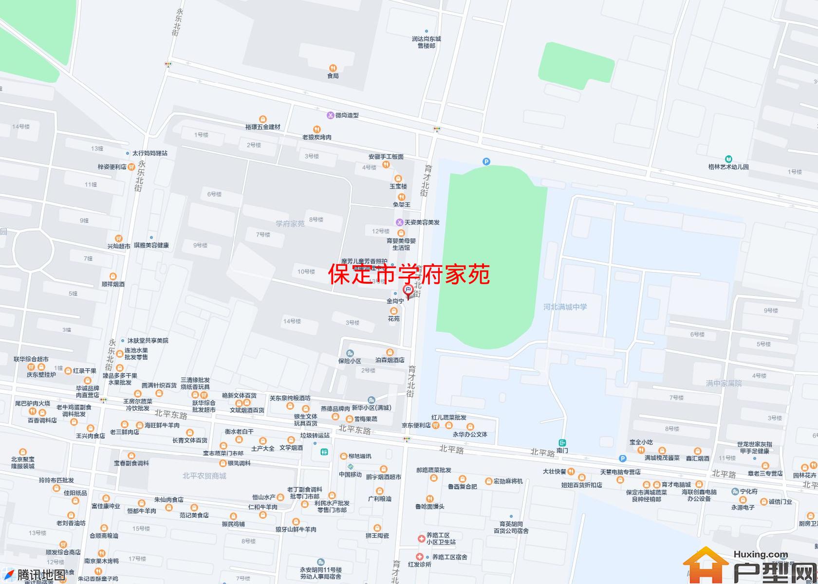 学府家苑小区 - 户型网