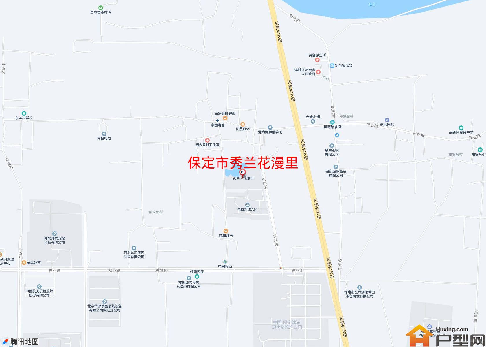 秀兰花漫里小区 - 户型网