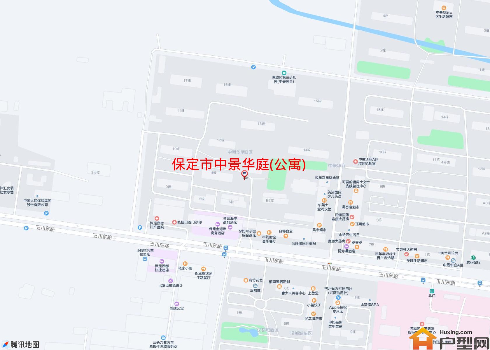 中景华庭(公寓)小区 - 户型网