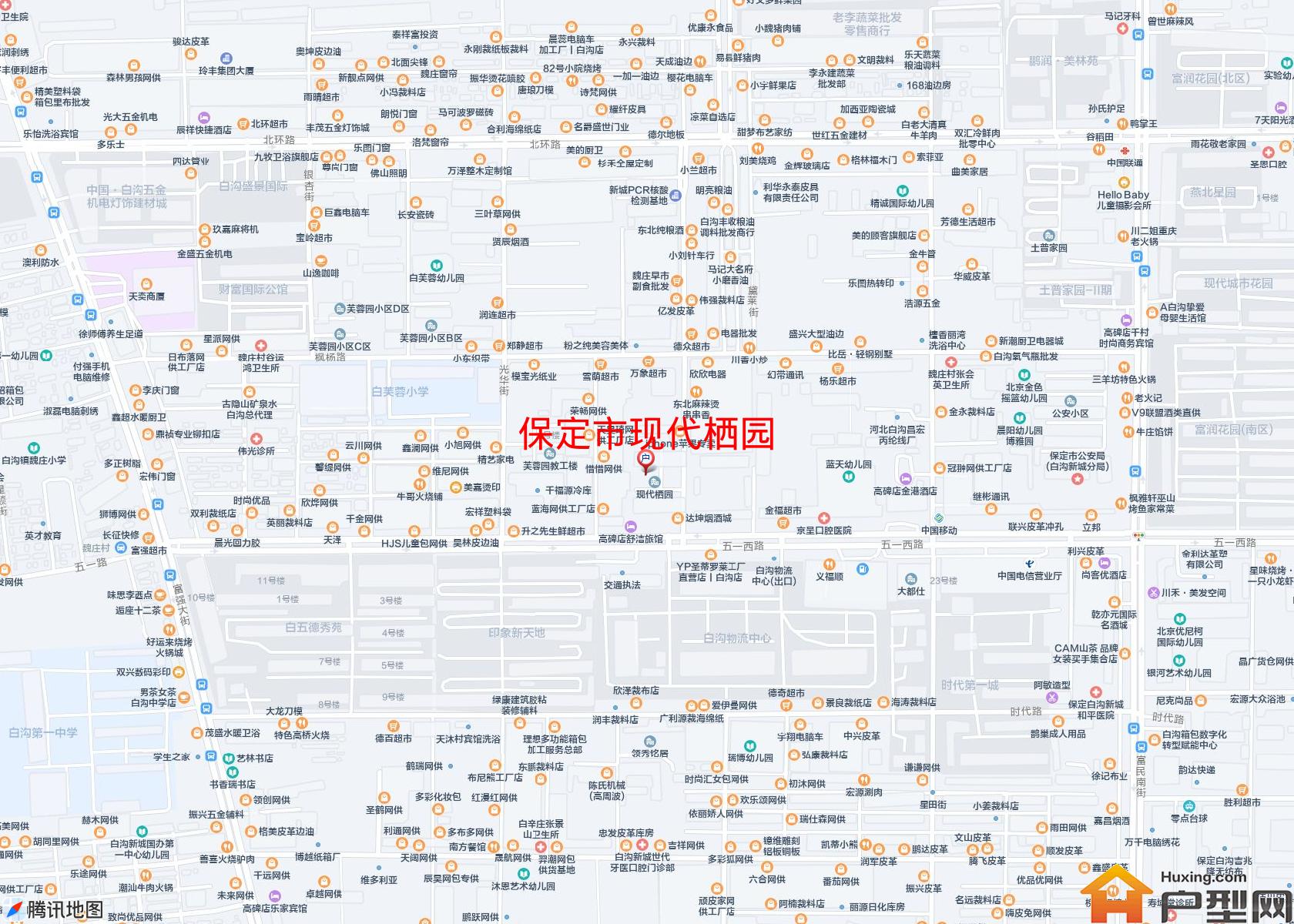 现代栖园小区 - 户型网