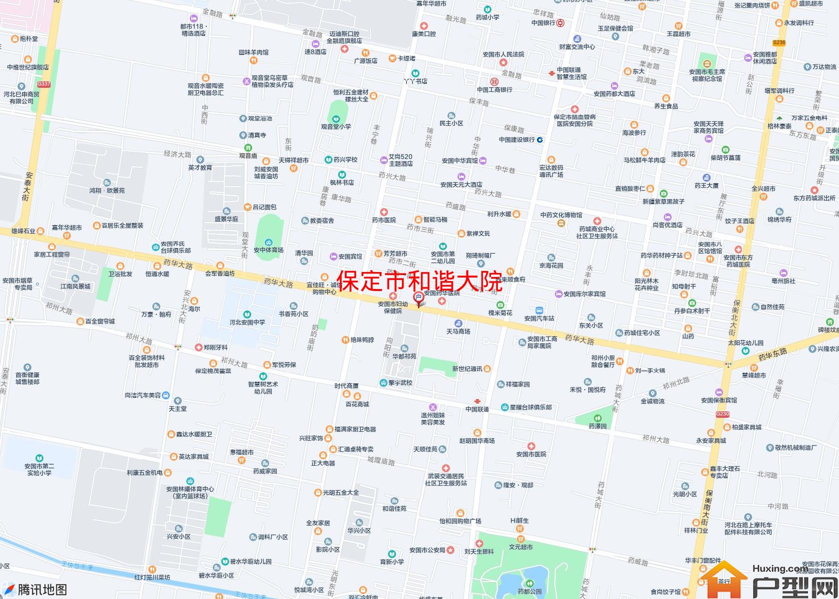 和谐大院小区 - 户型网