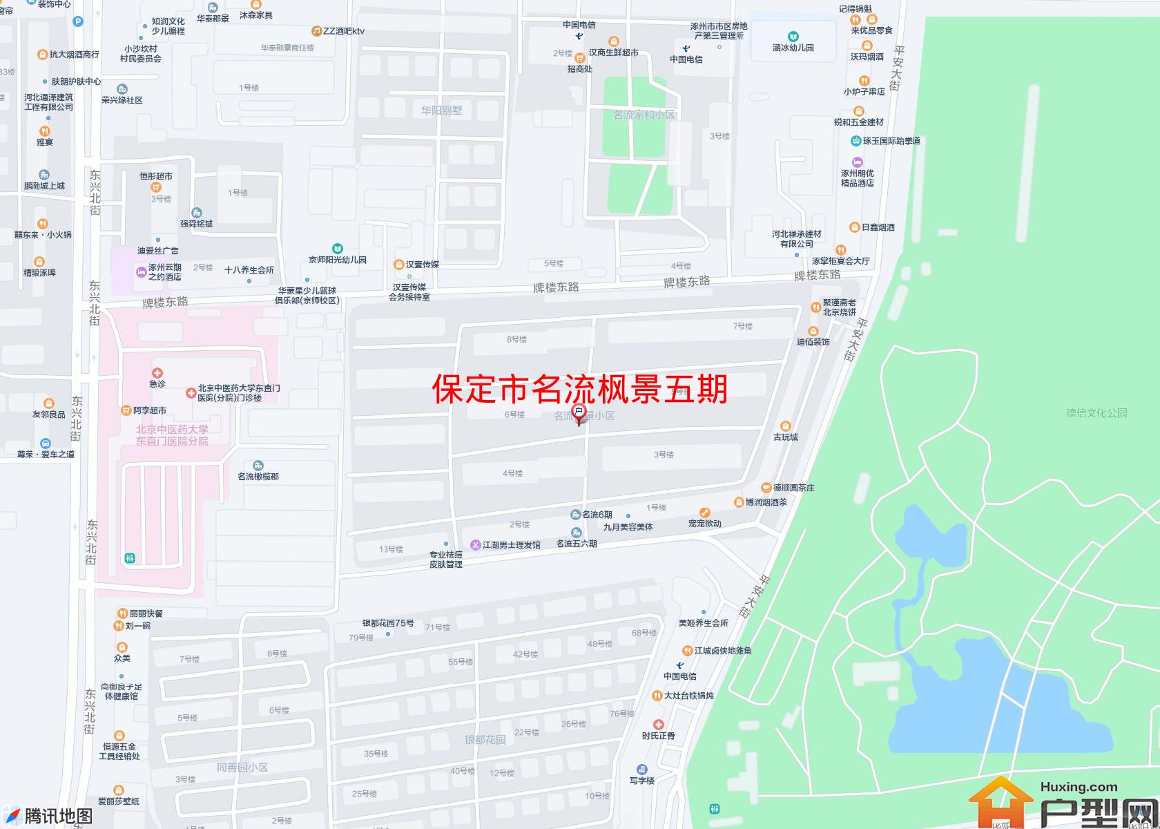 名流枫景五期小区 - 户型网