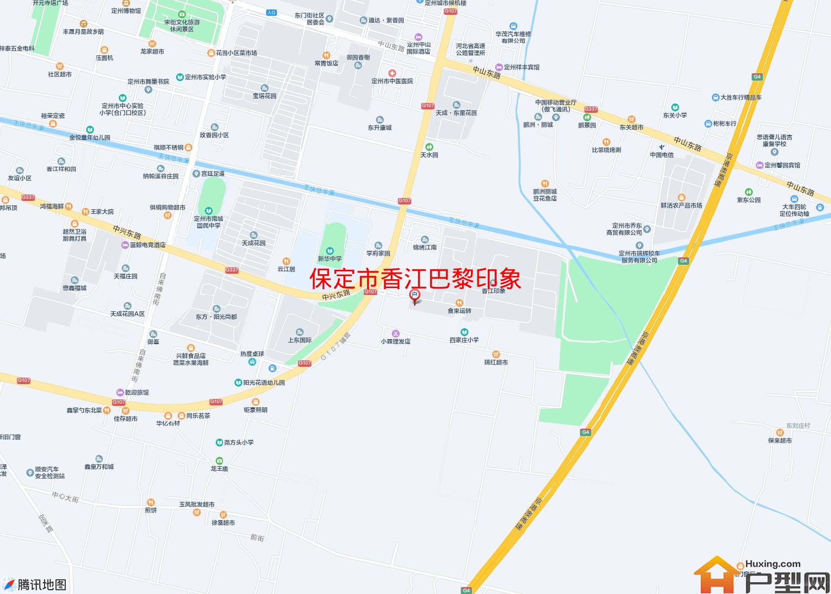 香江巴黎印象小区 - 户型网